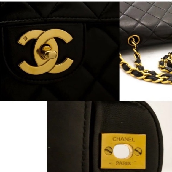 CHANEL Jumbo 30🤩11.8”🤩24K Hardware Amazing cond🤩Box Card Duster Org pamphlets - Picture 10 of 15
